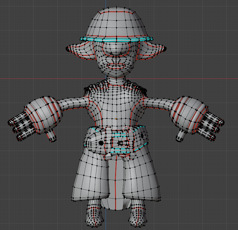 Skrunkly wireframe